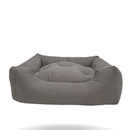 Cama para Gatos Suede Premium com Enchimento Siliconado e Zíper Removível