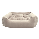 Cama para Gatos Suede Premium com Enchimento Siliconado e Zíper Removível