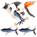 Brinquedo Peixe Elétrico Recarregável para Gato