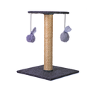 Arranhador Duplo para Gatos com Poste de Sisal e Brinquedos