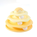 Brinquedo Interativo para Gatos - Torre com Bolinhas 4 Andares