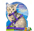 Kit Guia e Coleira de Nylon Ajustável para Gatos Colors