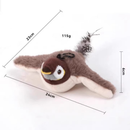 Pássaro Gato Brinquedo Interativo Recarregável Toque Ativado De Pelúcia