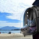 Mochila Bolsa Pet Visão ABERTA Astronauta Varias cores Gato Ou Cachorro Gabi Shop/1