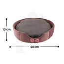 Cama Ninho Antiderrapante Impermeável para Gatos – 60x13 cm