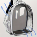 Mochila Bolsa Pet Visão ABERTA Astronauta Varias cores Gato Ou Cachorro Gabi Shop/1