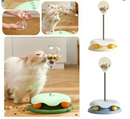 Brinquedo 3 em 1 p/ Gatos – Alimentador de Petiscos Automático | Diversão e Estimulação Mental