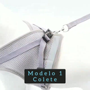 Coleira Peitoral Com Guia para Cães E Gatos Colete Respirável Regulável Super Confortável