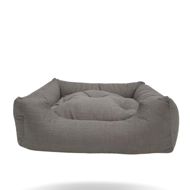 Cama para Gatos Suede Premium com Enchimento Siliconado e Zíper Removível