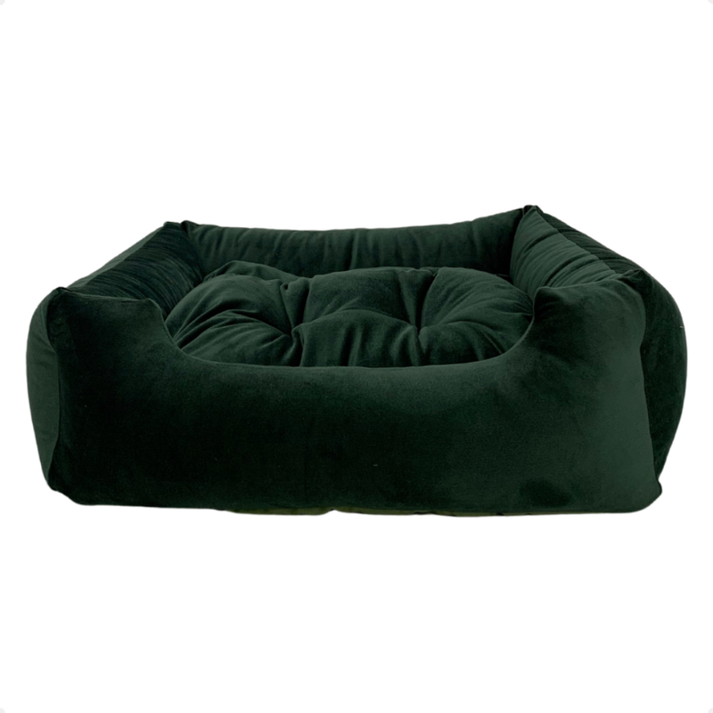 Cama para Gatos Suede Premium com Enchimento Siliconado e Zíper Removível