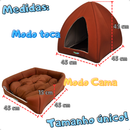 Cama Caminha Iglu Toca Casinha Com Almofada Inverno E Verão Para Cachorro E Gato - Petliz
