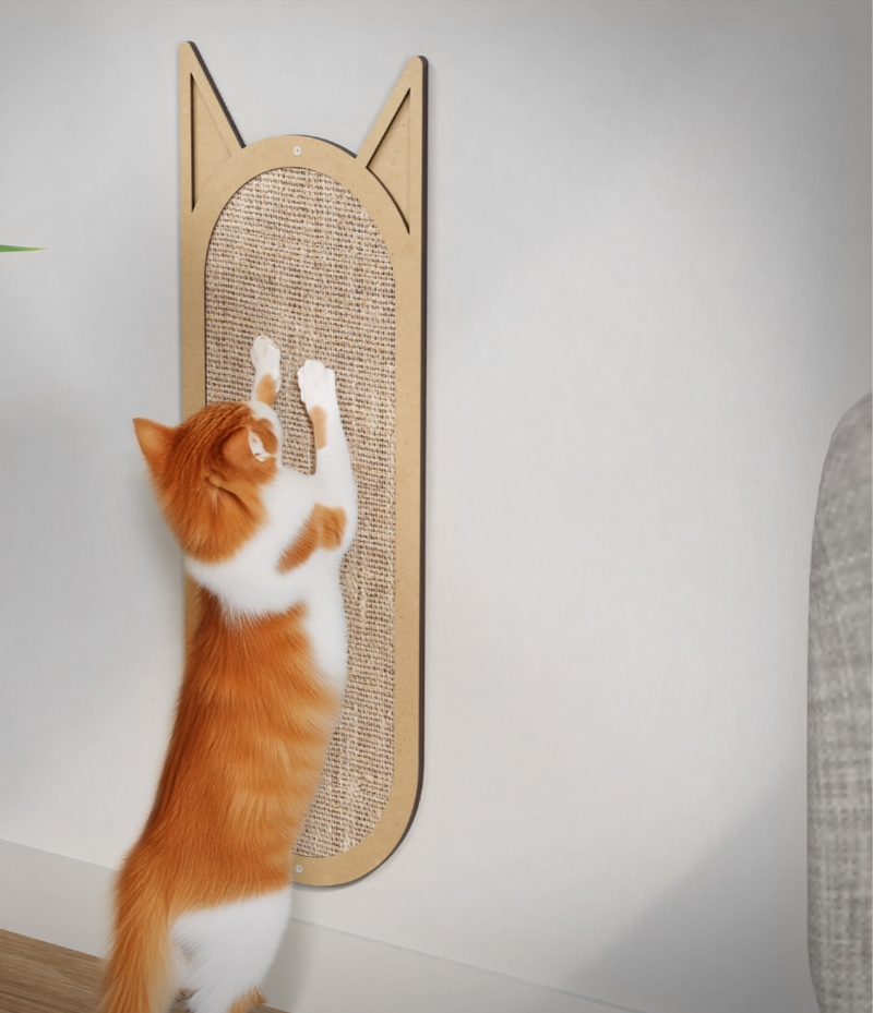 Arranhador Para Gato Parede Sisal 50x20 Grande Brinquedo Pet Ricapet