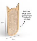 Arranhador Para Gato Parede Sisal 50x20 Grande Brinquedo Pet Ricapet