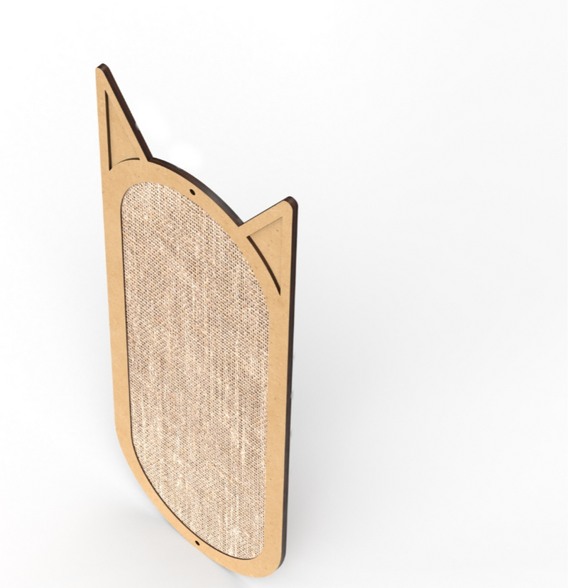 Arranhador Para Gato Parede Sisal 50x20 Grande Brinquedo Pet Ricapet