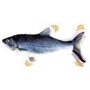 Brinquedo Peixe Elétrico Recarregável para Gato e Pets