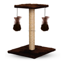 Arranhador Para Gatos Poste com Brinquedo Gato Duplo Exclusivo