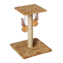 Arranhador Para Gatos Poste com Brinquedo Gato Duplo Exclusivo