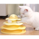 Brinquedo Interativo Para Gato Torre Com Bolinhas 4 Niveis Pet 07A10001