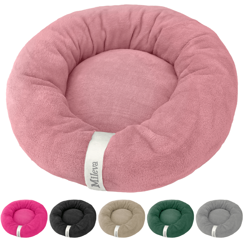 Cama Ninho Nuvem Soft Gato e Cachorro 50cm Mileva