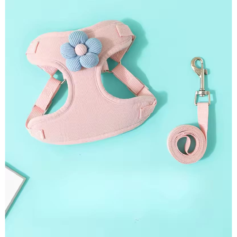 Peitoral Colete com Guia para Gatos – Ajustável