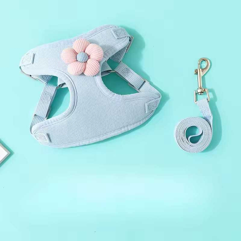 Peitoral Colete com Guia para Gatos – Ajustável