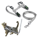 Coleira Peitoral com Guia para Gatos