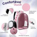 Mochila Pet com Visão Aberta – Modelo Astronauta