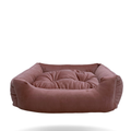 Cama para Gatos Suede Premium com Enchimento Siliconado e Zíper Removível