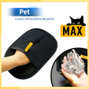 Escova Removedora de Pelos para Pets Animais De Estimação | Luva de Remoção Mágica Cães E Gatos