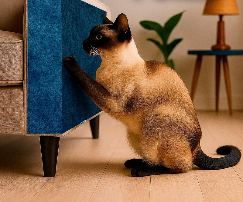 Arranhador Adesivo para Gatos – Carpete 200x50cm