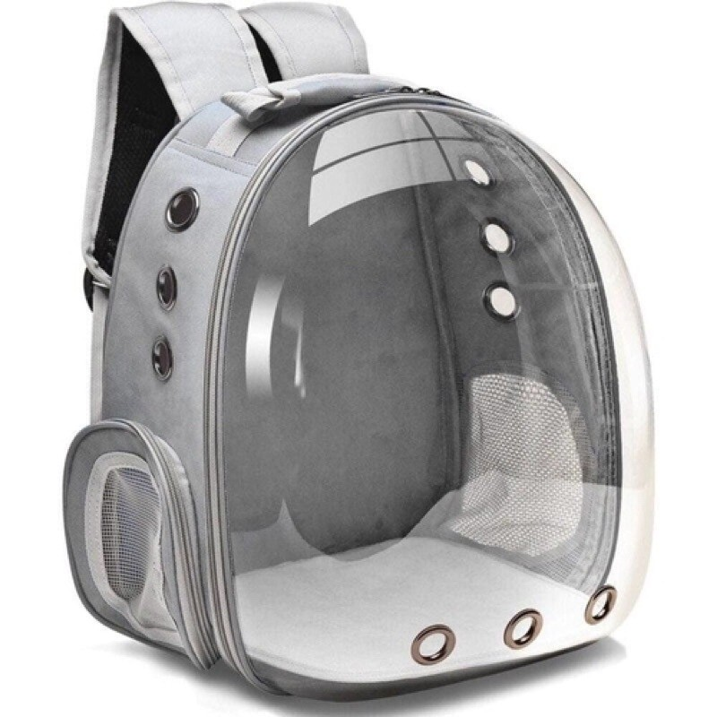 Mochila de Transporte com Visão Panorâmica para Gatos