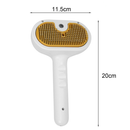 Escova Para Gato e Cachorro Pente Autolimpante Animais De Estimação Com -Botão De Liberação De Vapor