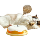 Brinquedo 3 em 1 p/ Gatos – Alimentador de Petiscos Automático | Diversão e Estimulação Mental