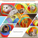 Túnel Toca Labirinto Sanfonado para Gatos